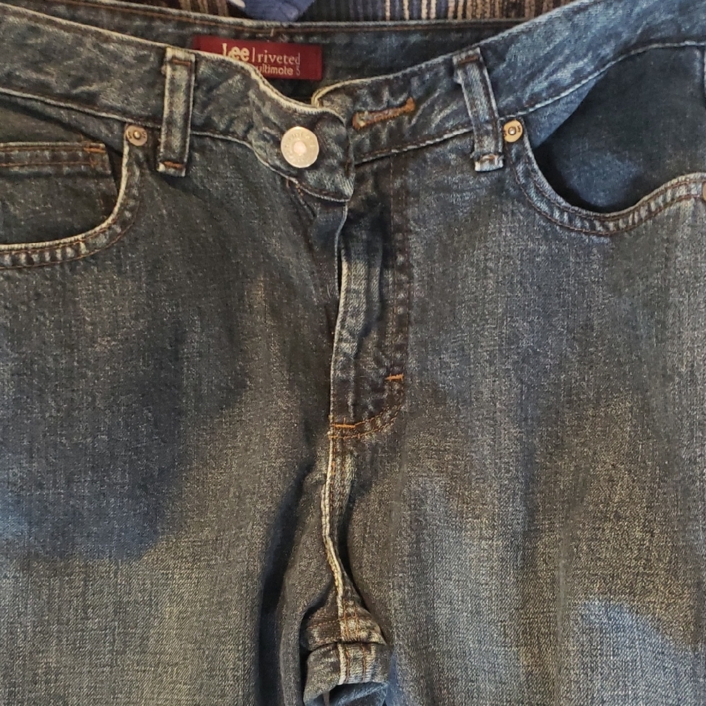 Lee Relaxed Fit Dark Blue Men’s Jeans